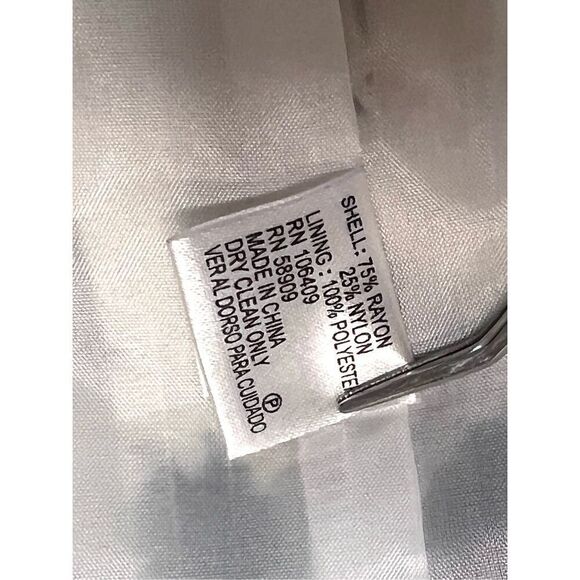 Cremieux Taylor Blue White Floral Sleeveless Dress sz 14 Retails‎ $139 NWT - Picture 11 of 14